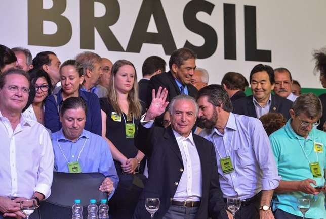 Renan Calheiros e Michel Temer