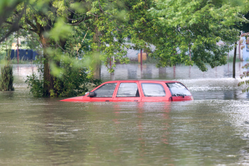Flood in the city