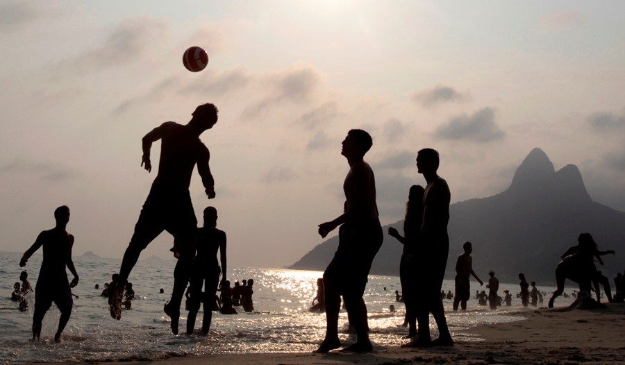 Praia de Ipanema, no Rio de Janeiro