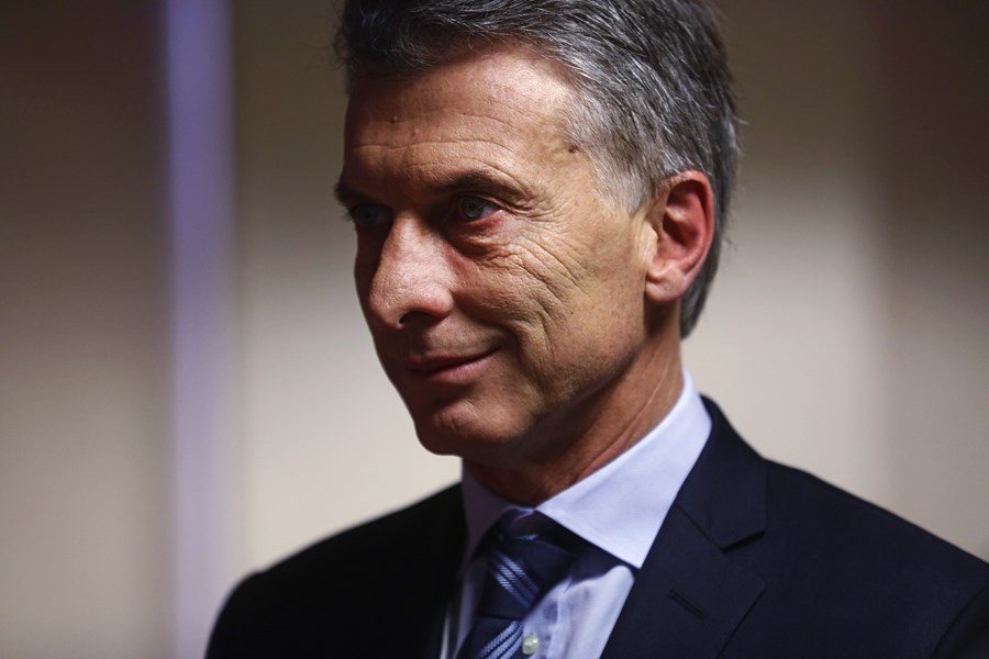 O magnata e ex-presidente conservador da Argentina, Mauricio Macri (Foto: Bloomberg)