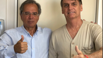 Paulo Guedes e Jair Bolsonaro