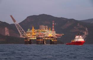 Plataforma P-56 da Petrobras