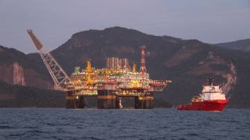 Plataforma P-56 da Petrobras