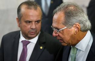 Rogério Marinho e Paulo Guedes
