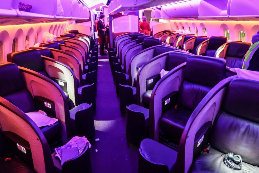 virgin atlantic classe executiva 