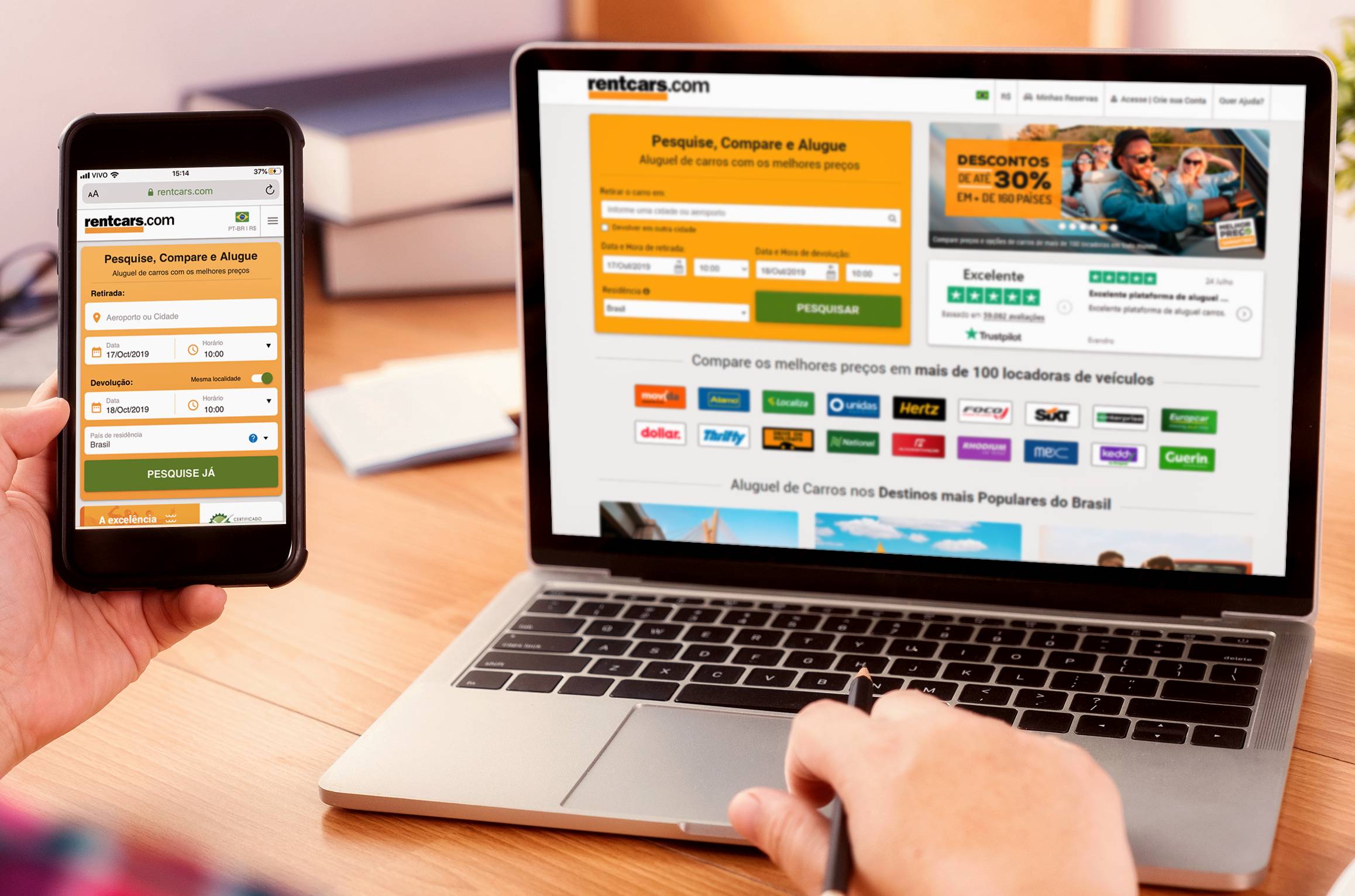 aluguel de veículos