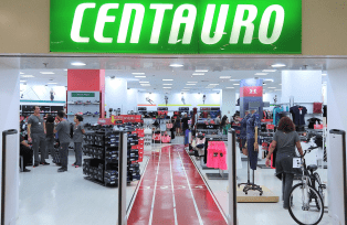 Loja da Centauro em shopping center