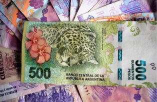 notas de peso argentino