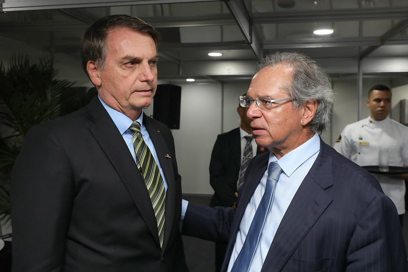 (Foto: Marcos Corrêa/PR) Jair Bolsonaro e Paulo Guedes