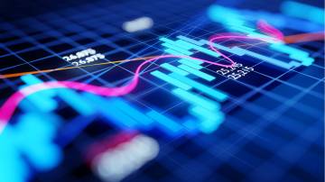 mercado bolsa índices alta ações gráfico