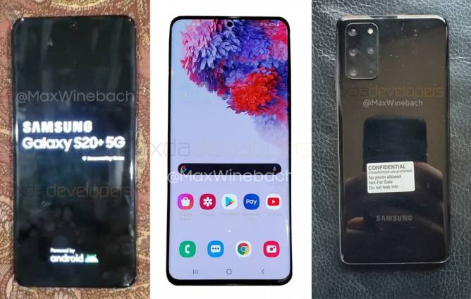 Vazamento do MaxWinenach sobre novos S20