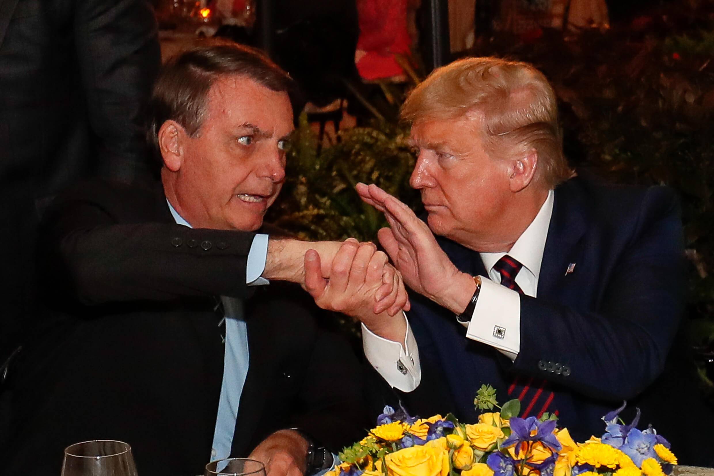 Jair Bolsonaro e Donald Trump (Foto: Alan Santos/PR)