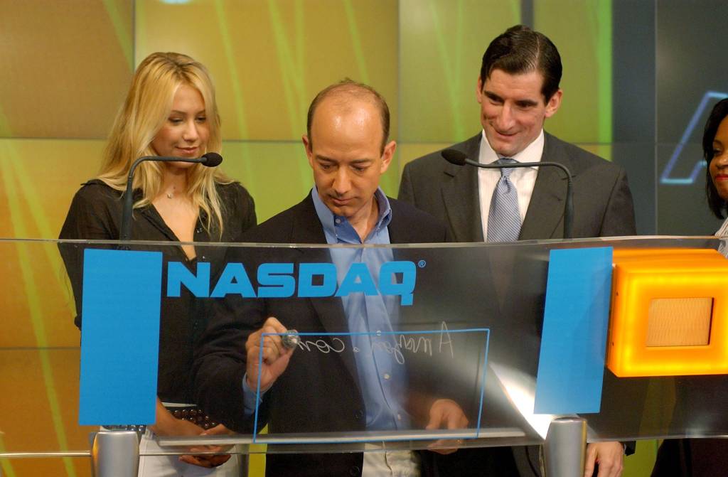 Jeff Bezos, Anna Kournikova, Bob Greifeld