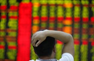 Shanghai Composite Index stocks mercado ações índices bolsa baixa queda