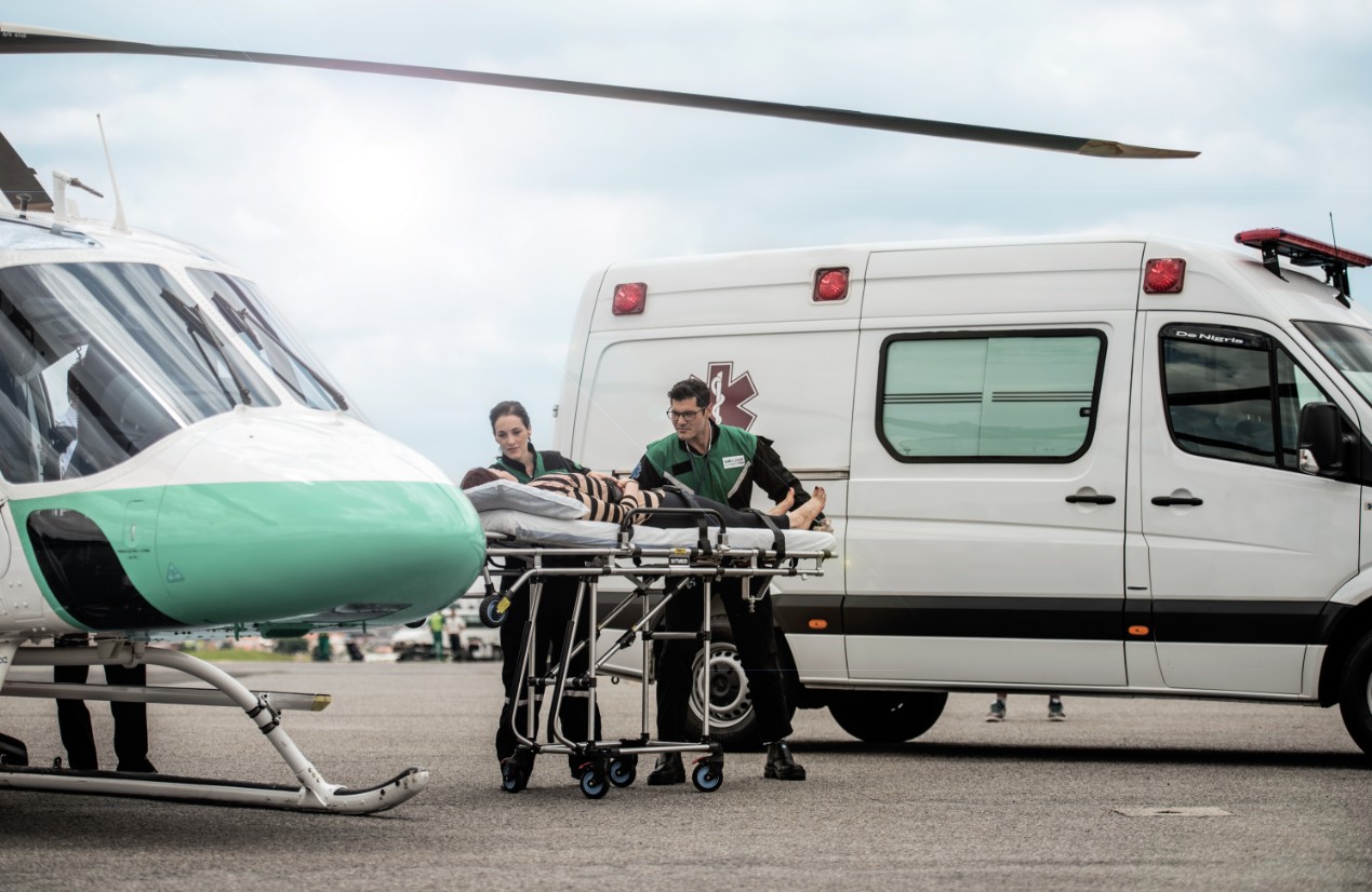 Remoções médicas e transporte de órgãos para transplantes também são serviços oferecidos pela aviação executiva. (Foto: Gustavo Andrade/Líder Aviação).