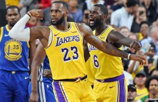 LeBron James NBA Lakers