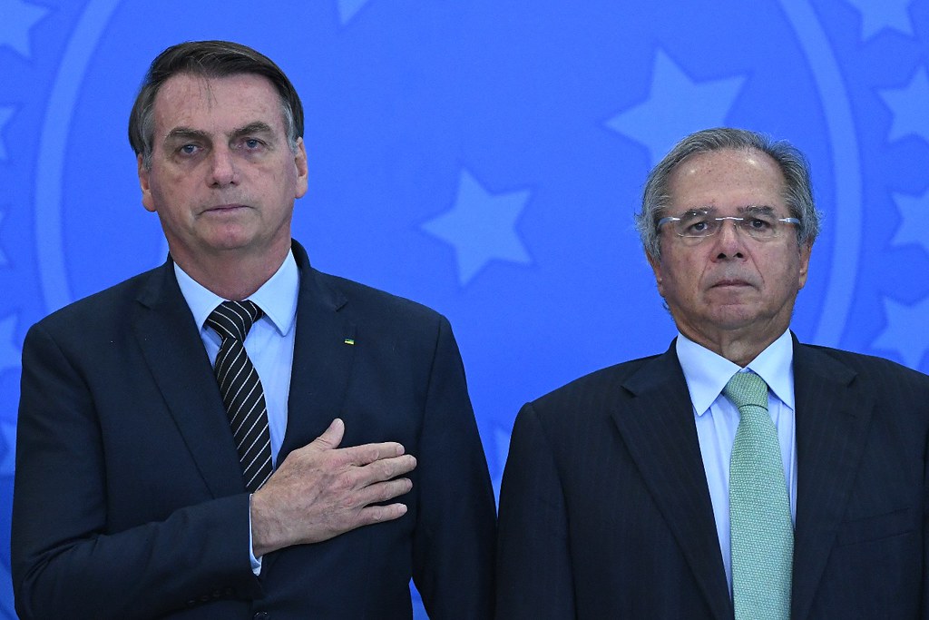 Jair Bolsonaro e Paulo Guedes