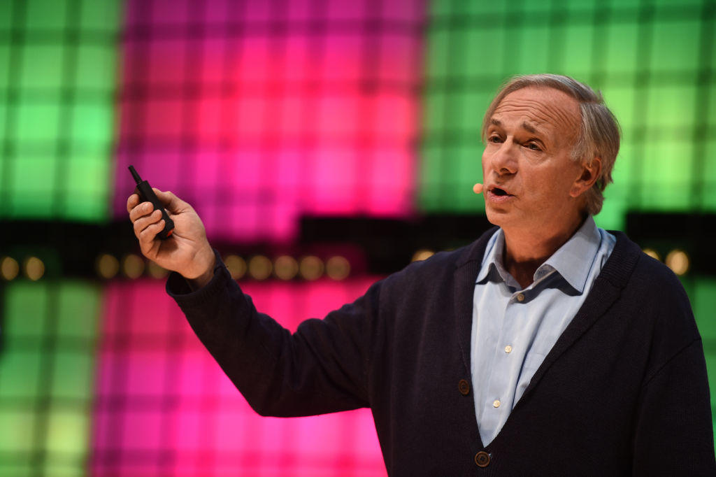 Ray Dalio, fundador da Bridgewater Associates, em evento realizado em novembro de 2018 (Eoin Noonan/Getty Images)