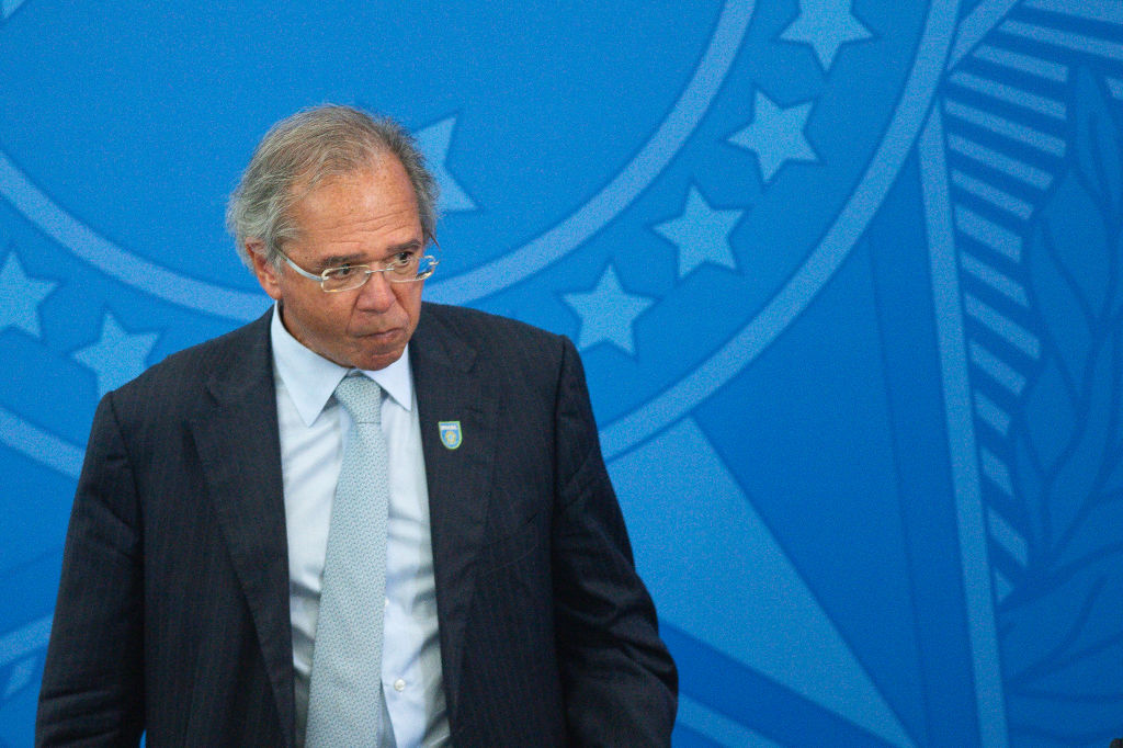 O ministro da Economia, Paulo Guedes (Andressa Anholete/Getty Images)