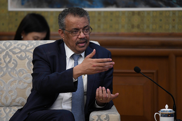 O presidente da OMS, Tedros Adhanom Ghebreyesus (crédito: Getty Images)