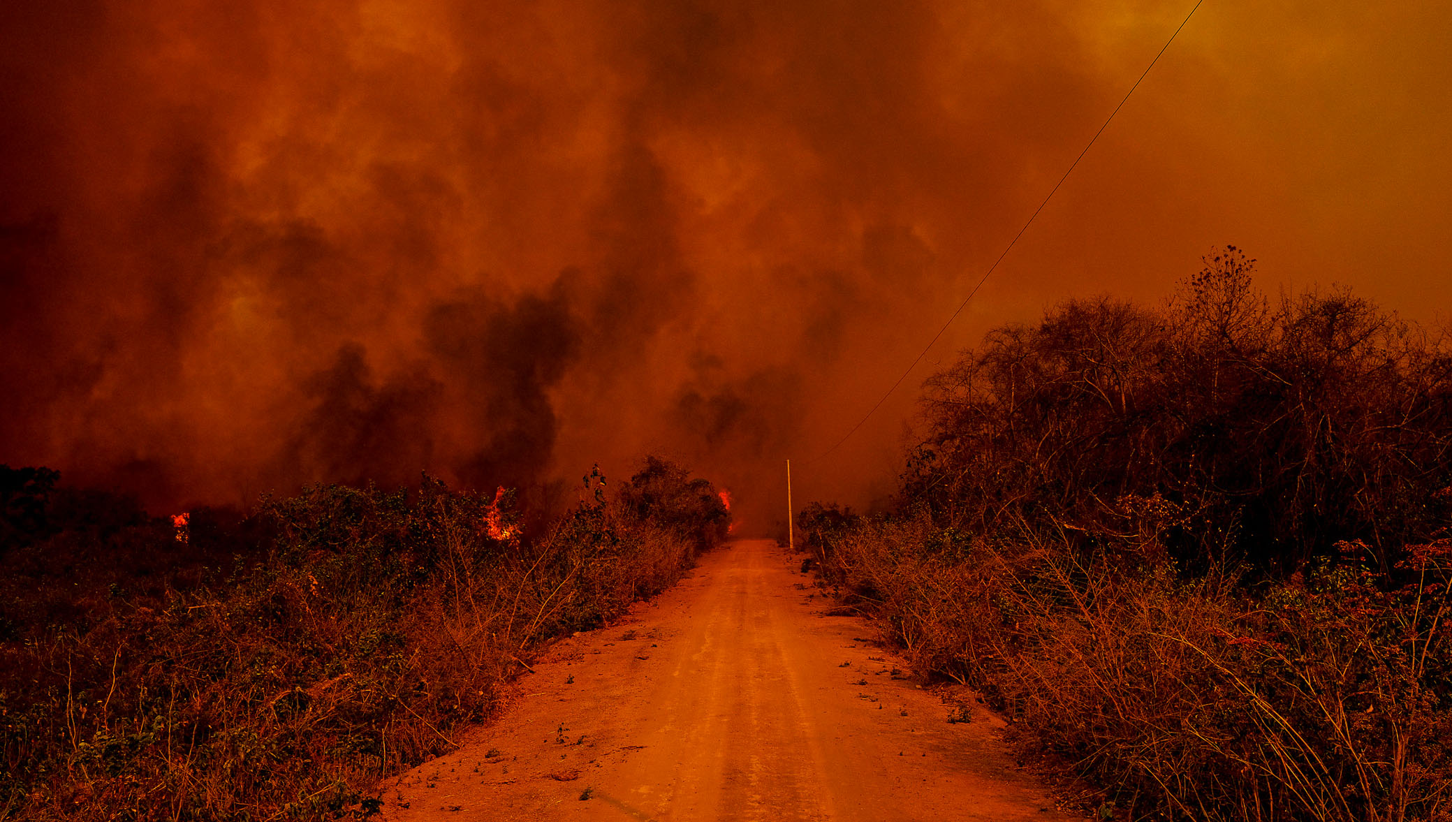 Incêndio no Pantanal (Mayke Toscano/Secom-MT)