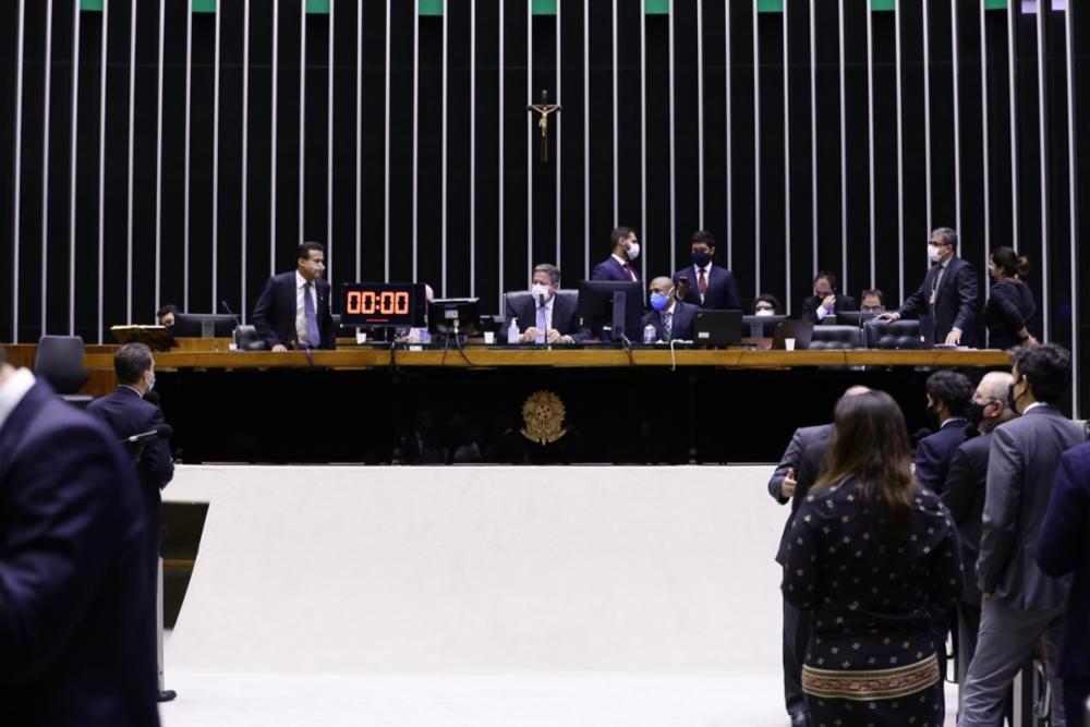 Sessão para a votação de propostas. Presidente da Câmara, Arthur Lira (PP-AL)