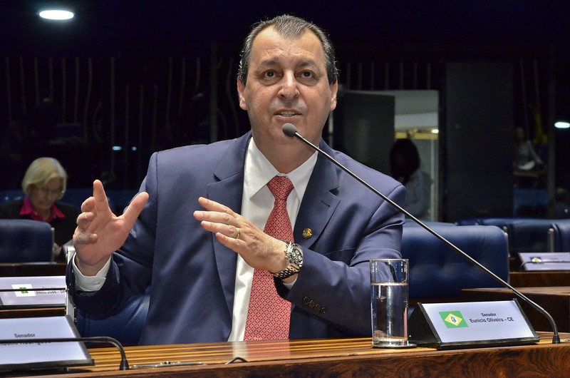 Em pronunciamento, senador Omar Aziz (PSD-AM). (Foto: Waldemir Barreto/Agência Senado)