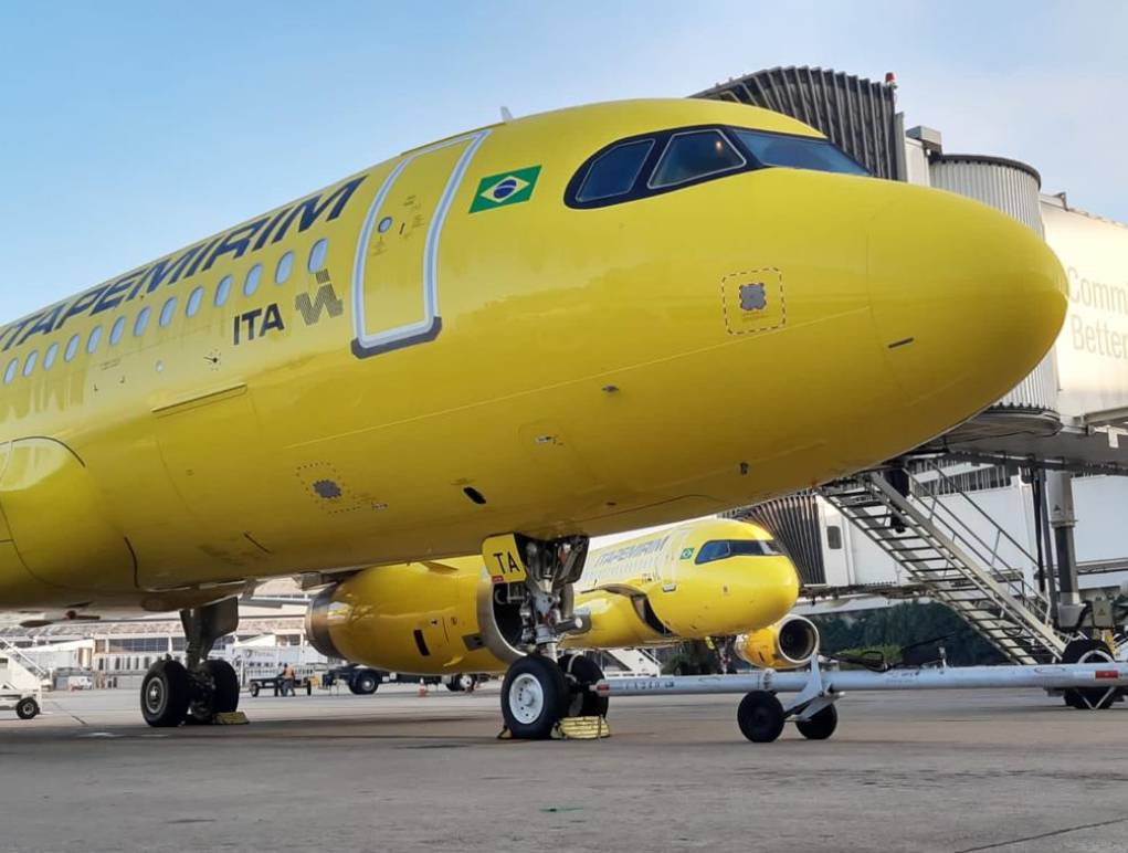 Avião da ITA Transportes Aéreos (Divulgação)