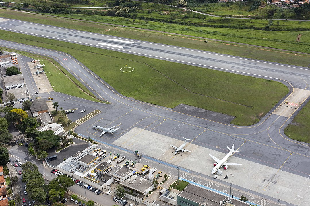 Aeroporto de Pampulha (Foto: ME/ Portal da Copa /Governo Federal Brasileiro / Rodrigo Lima)