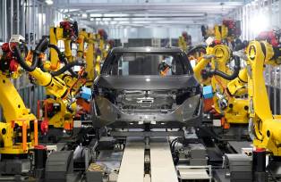 Fábrica da BMW na Alemanha (Sean Gallup/Getty Images)