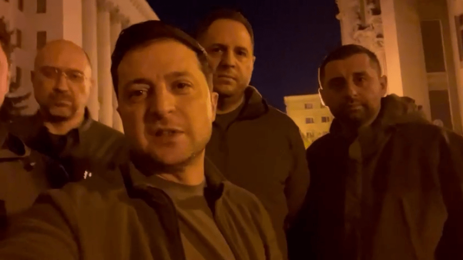 Reprodução Telegram Volodymyr Zelensky