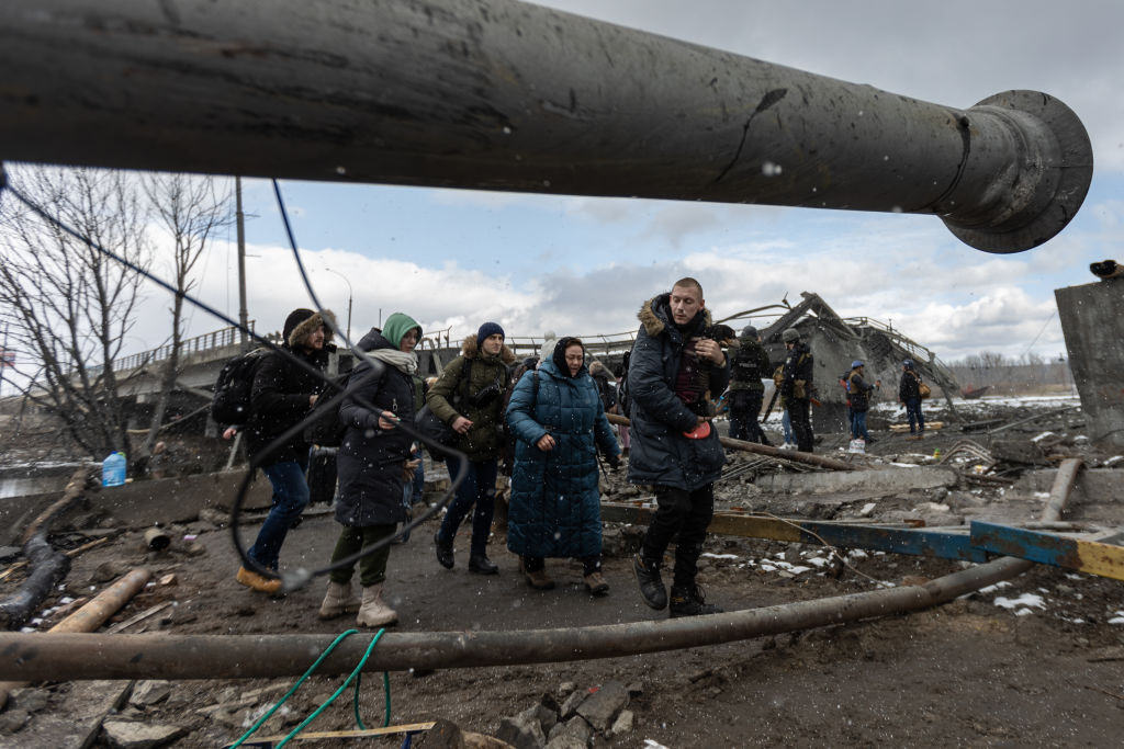 Civis ucranian (Foto de Andriy Dubchak via Getty Images)