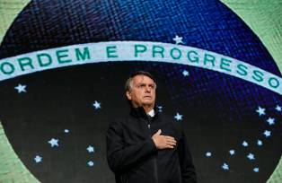 Jair Bolsonaro na cerimônia de abertura do 5º Fórum de Investimento Brasil 2022, em São Paulo (Alan Santos/PR)