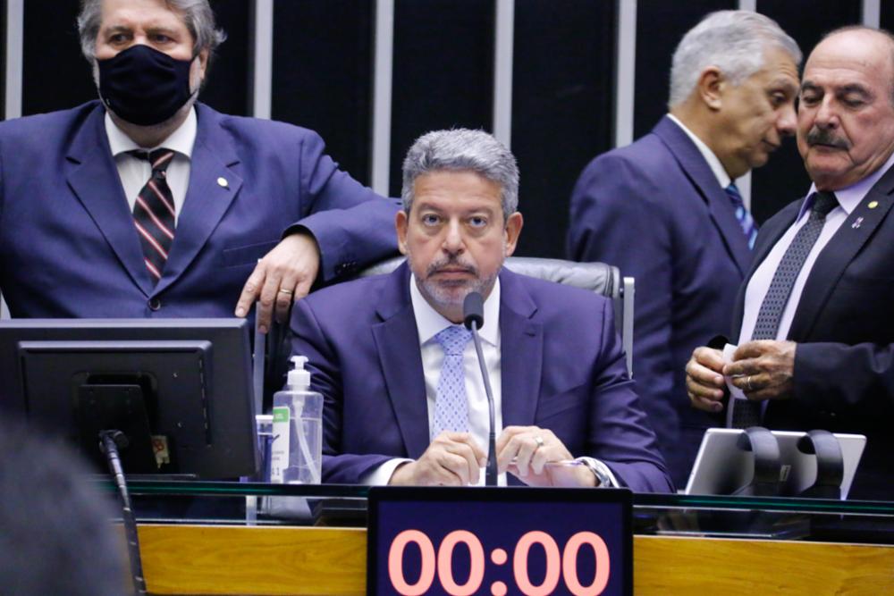 O presidente da Câmara dos Deputados, Arthur Lira (PP-AL), comanda sessão no plenário (Foto: Marina Ramos/Câmara dos Deputados)