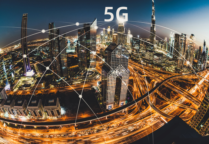 Ilustração sobre sinal do 5G (Getty Images)