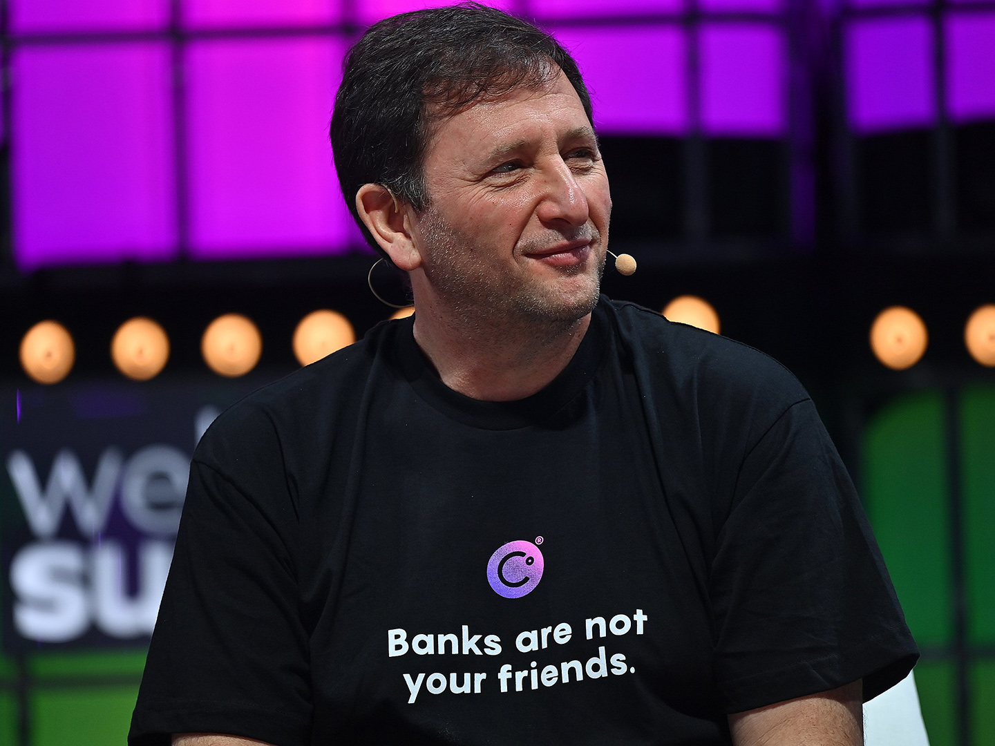 Alex Mashinsky, ex-CEO da Celsius (Piaras Ó Mídheach/Web Summit)