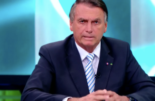 Jair Bolsonaro (PL) em sabatina do pool de imprensa formado por SBT, Terra, CNN Brasil, Veja, Estadão/Eldorado e Nova Brasil (Reprodução/YouTube CNN Brasil)