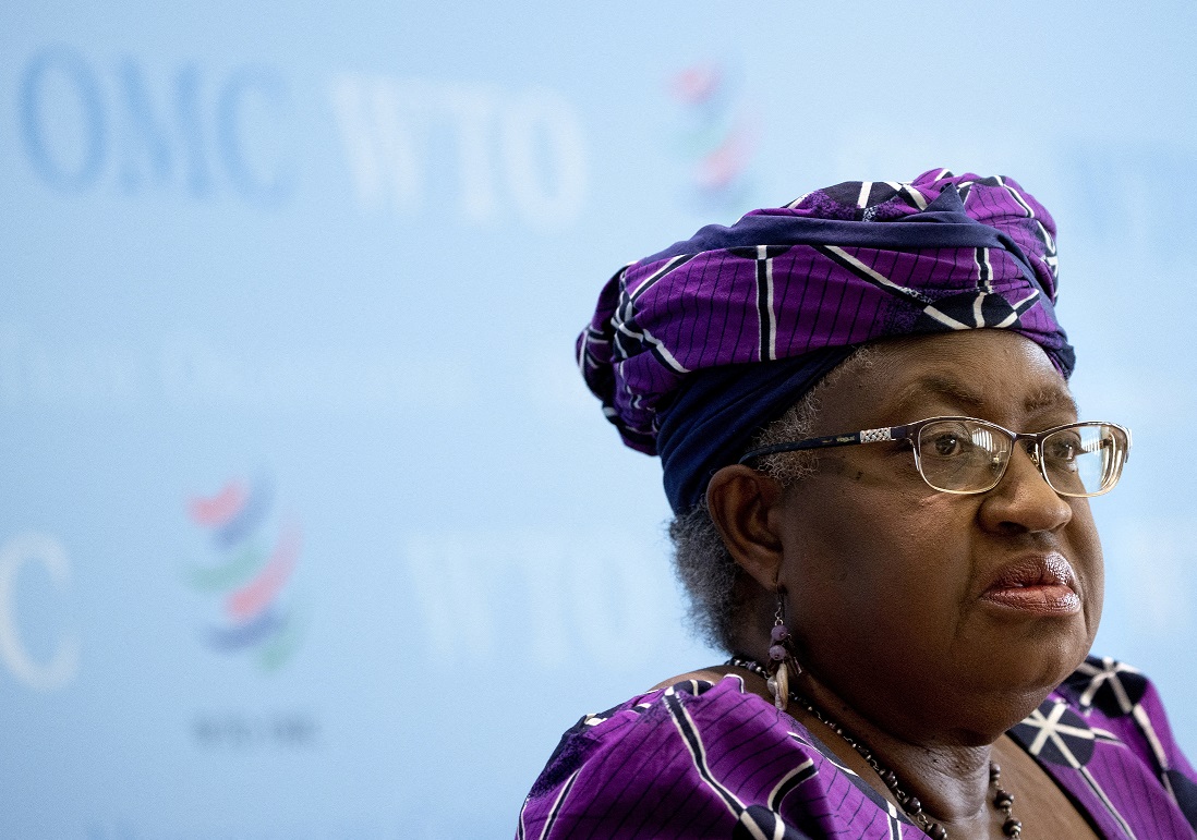 Ngozi Okonjo-Iweala, diretora-geral da OMC (Foto:REUTERS/Denis Balibouse)