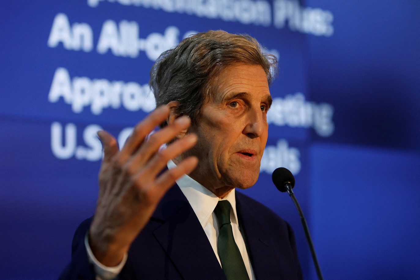 John Kerry
8/11/2022
(Foto: REUTERS/Mohammed Salem)