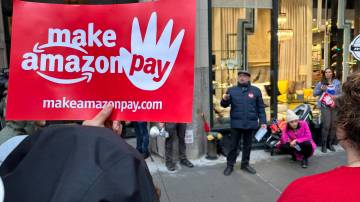 #MakeAmazonPay é a hashtag usada nas redes sociais pelos manifestantes