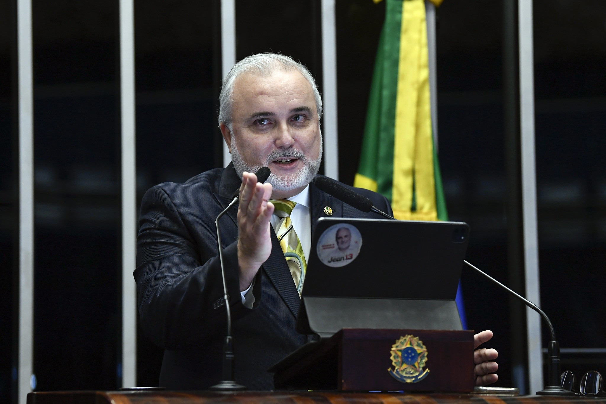 Jean Paul Prates (Foto: Roque de Sá/Agência Senado)