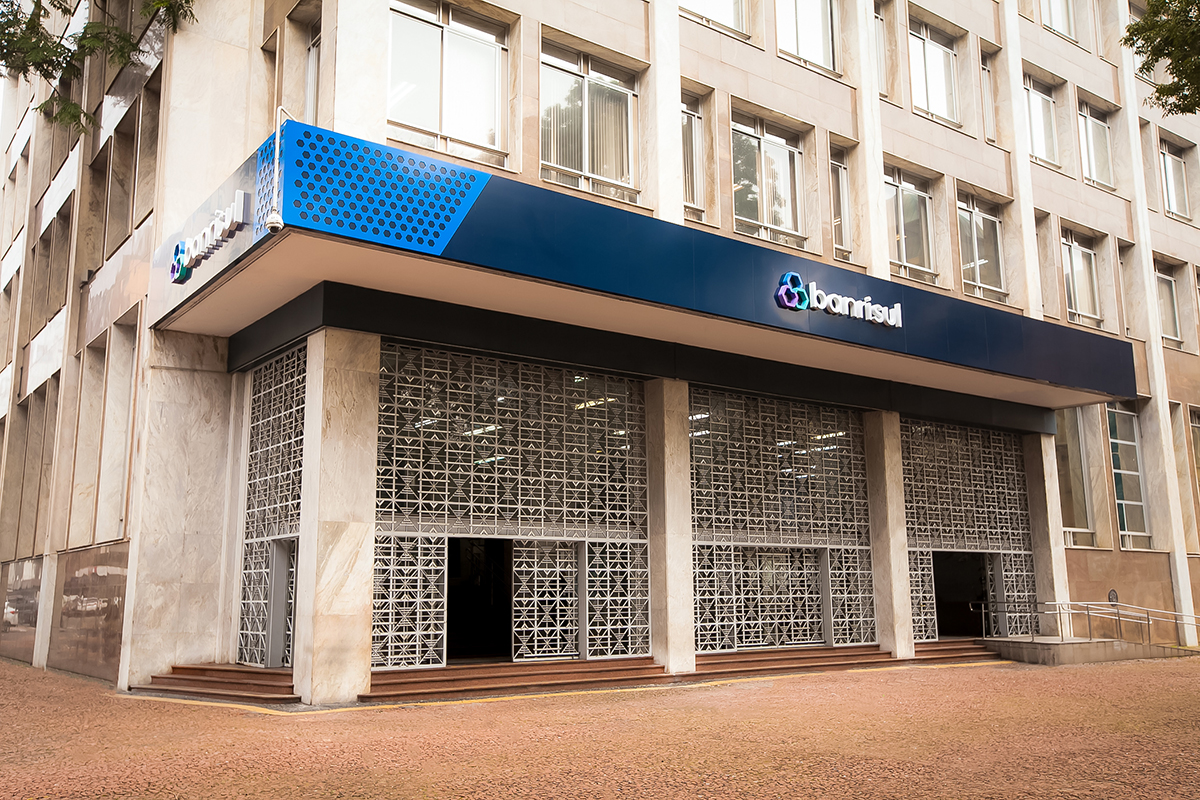 Agência do Banrisul (Foto: Divulgação)