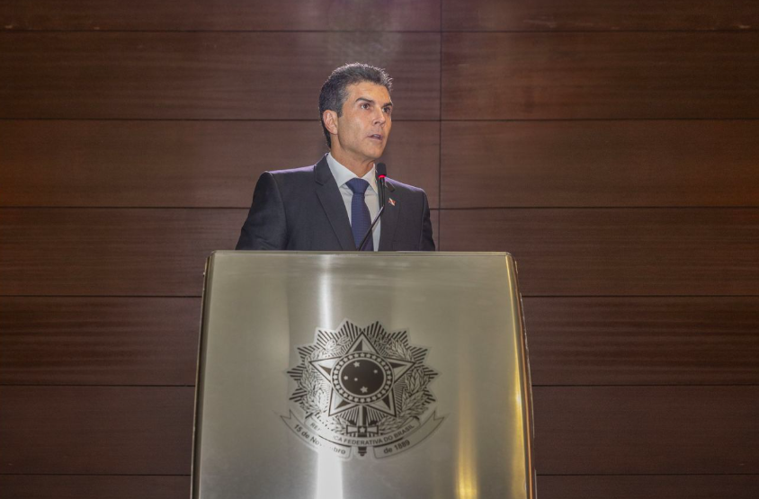 Helder Barbalho (MDB) na Assembleia Legislativa do Pará (Foto: ALEPA/Divulgação)