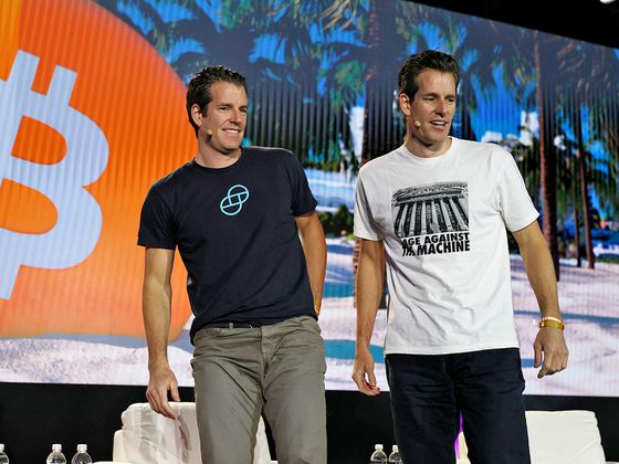 Os gêmeos Cameron e Tyler Winklevoss, que ficaram bilionários com Bitcoin (CoinDesk)