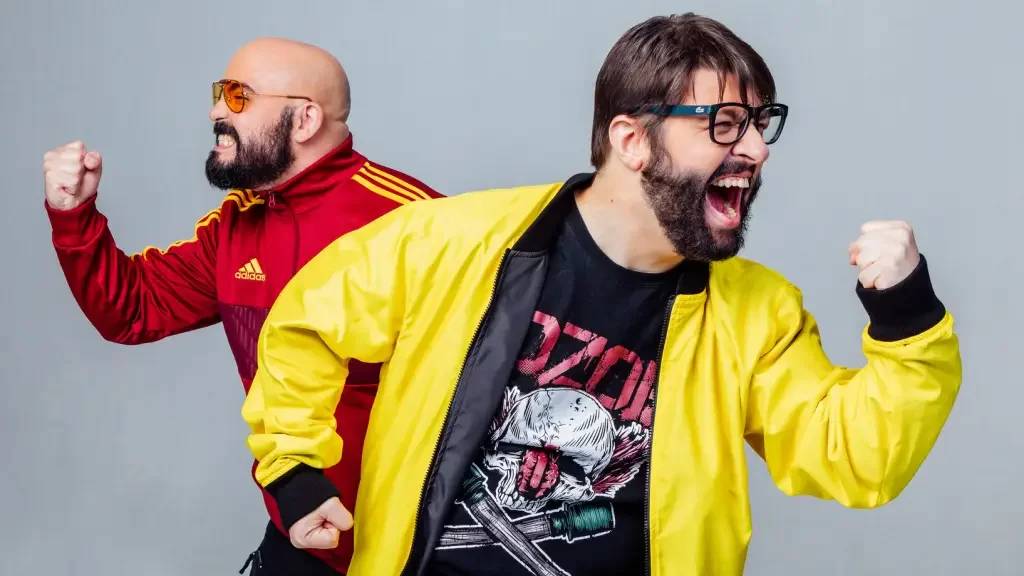 Azaghal e Jovem Nerd fundaram a produtora em 2002 (Divulgação)