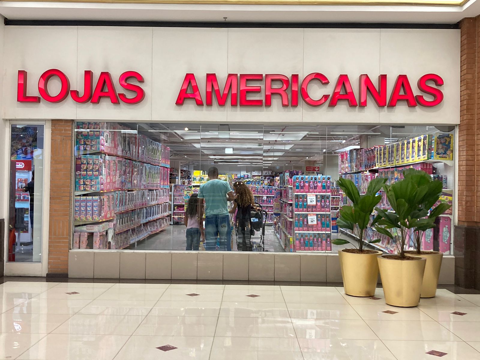Loja da Americanas (AMER3) no shopping Market Place, na zona sul de São Paulo (Lucas Sampaio/InfoMoney)