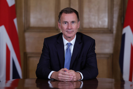 Jeremy Hunt, ministro das Finanças do Reino Unido (Divulgação)