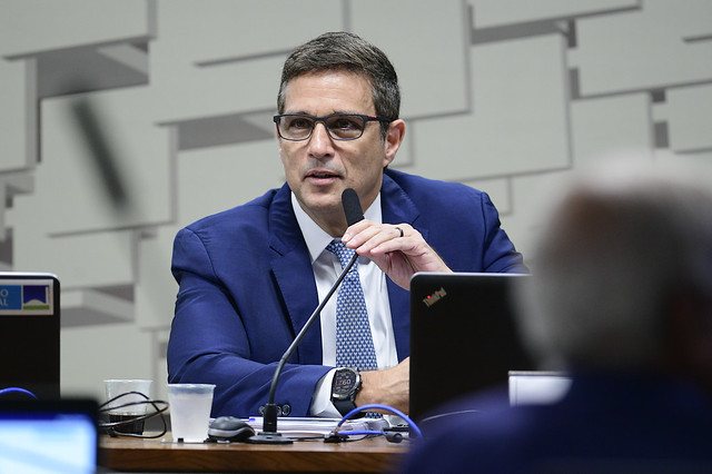 Presidente do Banco Central, Roberto Campos Neto, na CAE do Senado