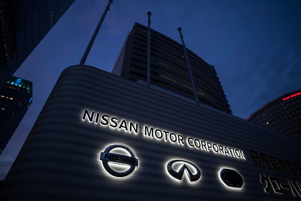 Sede da Nissan Motor Co. é vista à noite em Yokohama, Japão, em 27 de maio de 2020. A Nissan e a Renault apresentaram um plano de negócios de médio prazo revisado hoje. (Foto de Tomohiro Ohsumi/Getty Images)