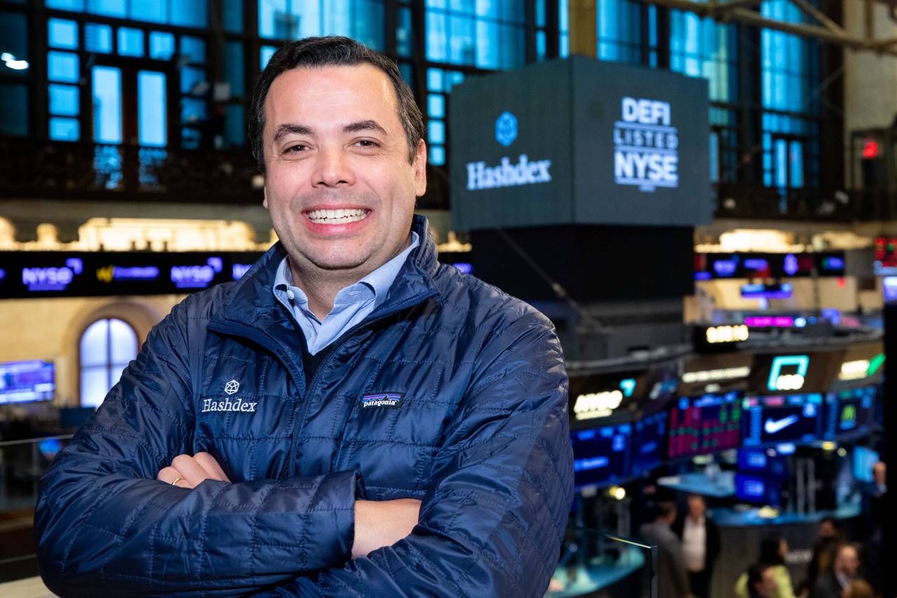 Marcelo Sampaio, CEO da Hashdex (Foto: NYSE)